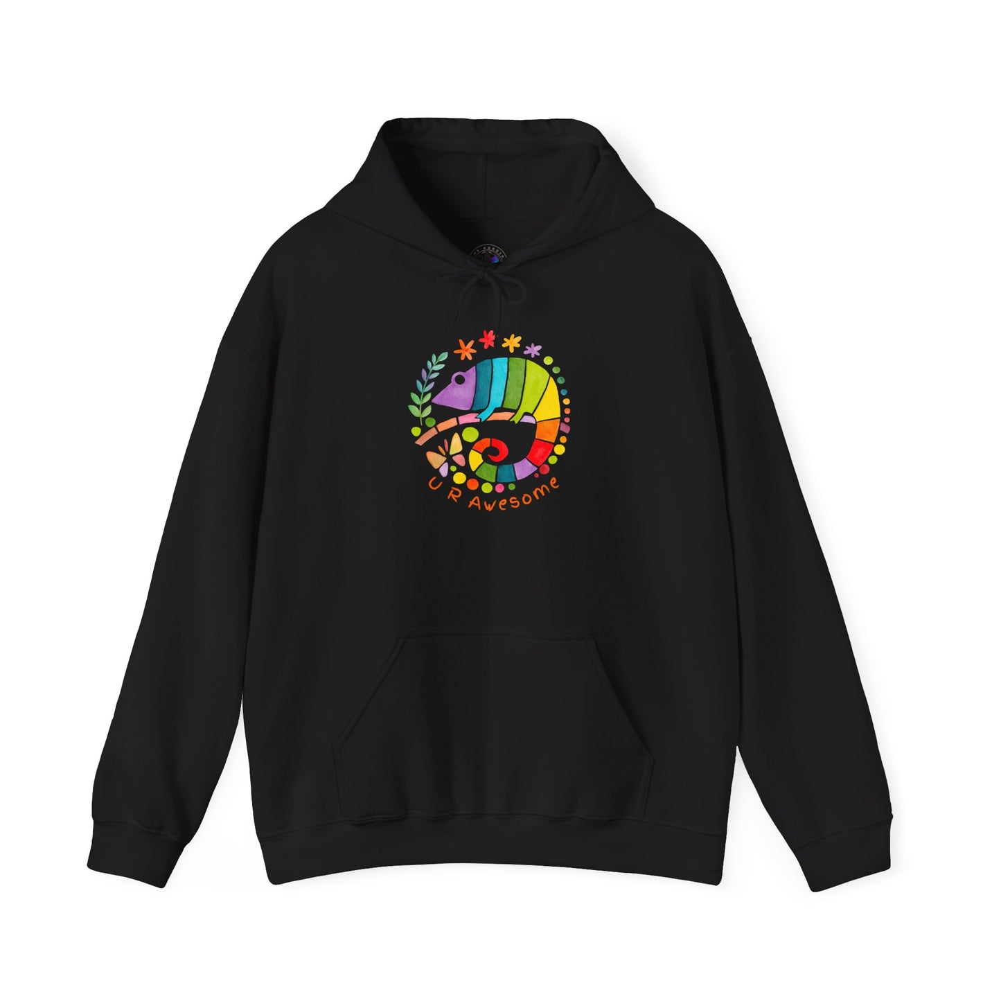 Vibrant Design Unisex Hoodie, Colorful Pullover Sweatshirt, Cozy Gift for Friends, Casual Fashion, Everyday Wear, Holiday Apparel