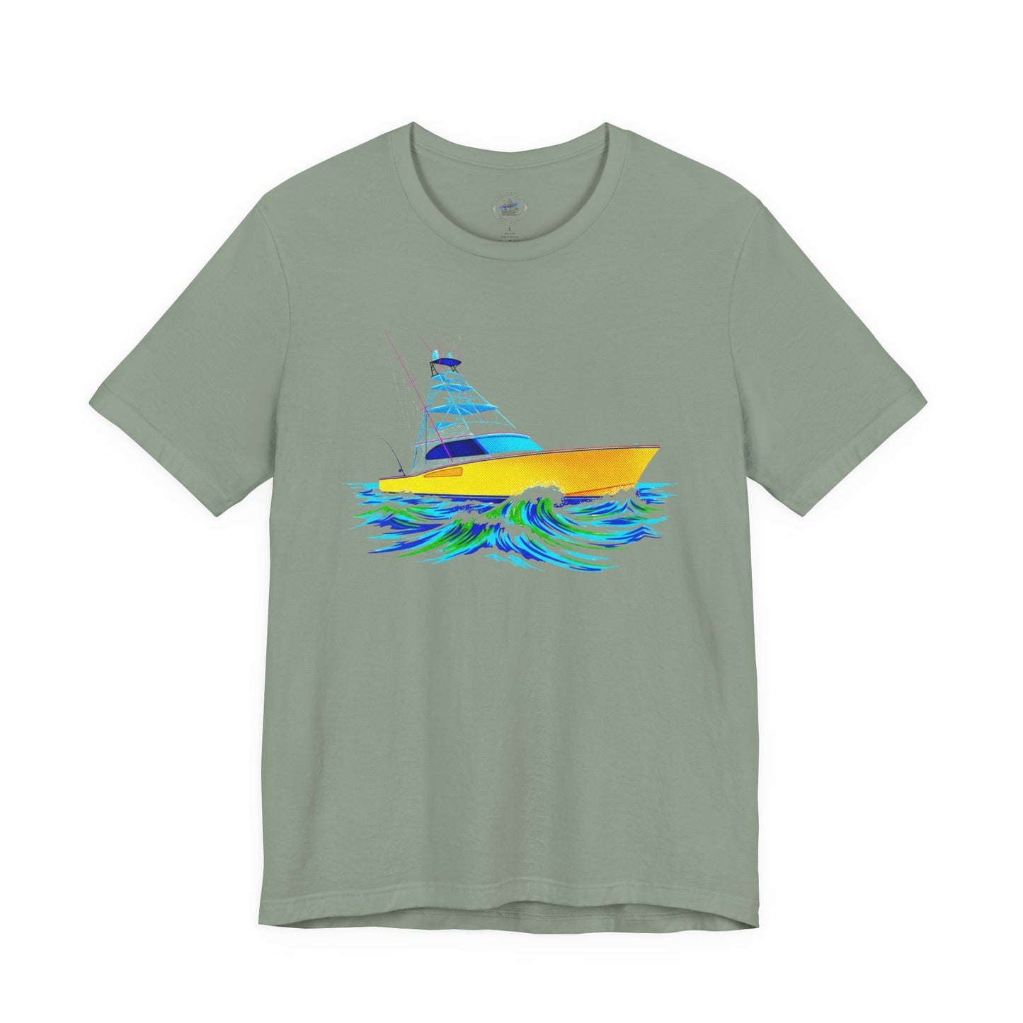 Day Dot Nautical Boat Tee, Summer Shirt, Ocean Graphic T-Shirt, Beach Wear, Sailboat Design, Gift for Sailors, Unisex Jersey Short Sleeve Tee