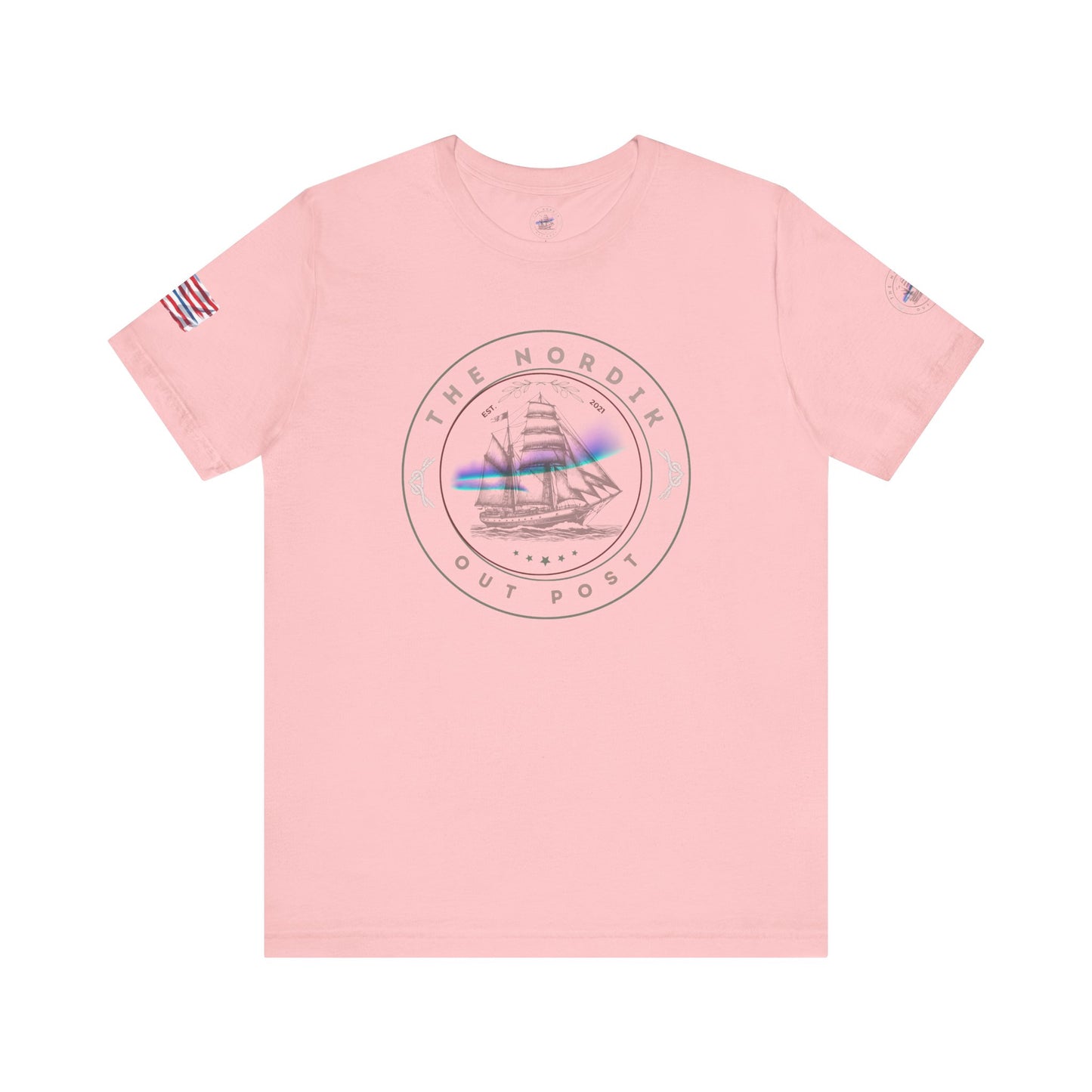 Our Shop Logo Sailor's Dream Short Sleeve Tee | Nautical Graphic T-shirt, Summer Tee, Casual Wear, Gift for Sailors, Coastal Style