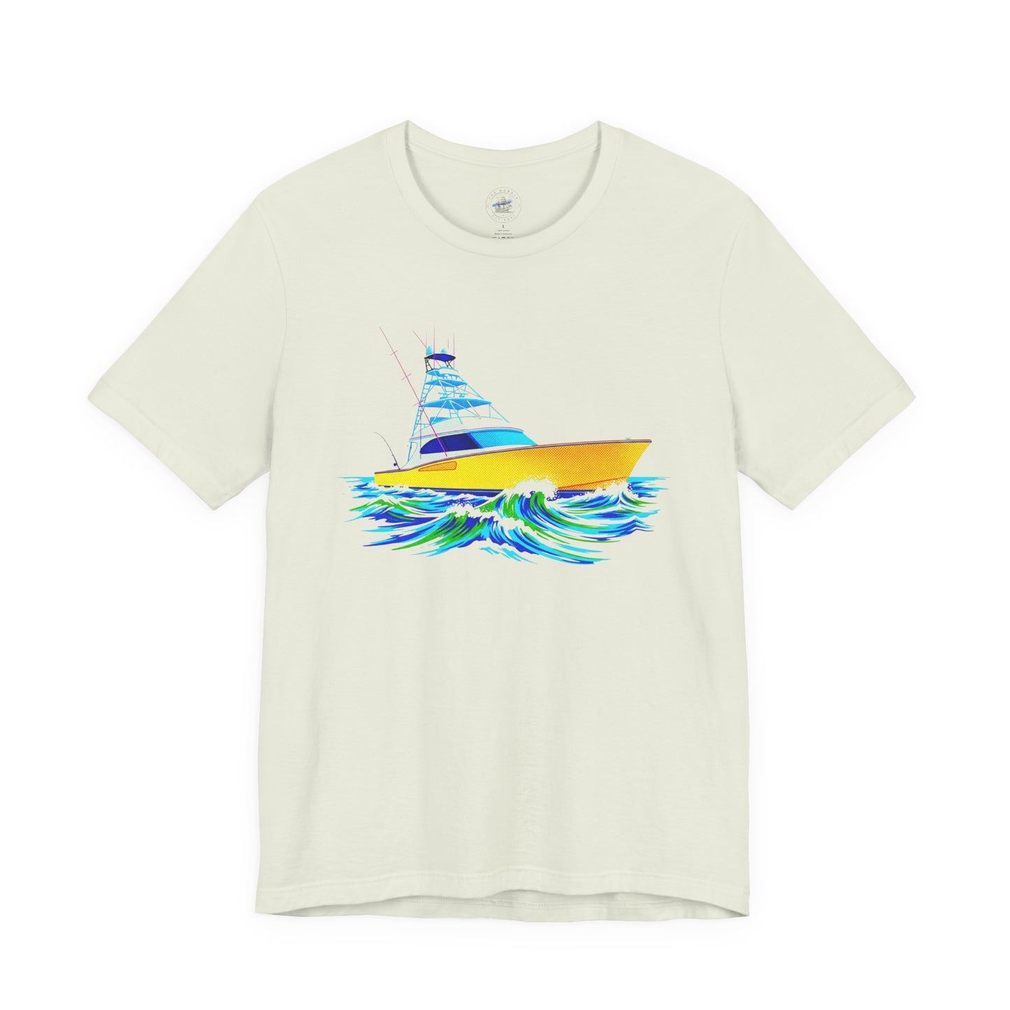 Day Dot Nautical Boat Tee, Summer Shirt, Ocean Graphic T-Shirt, Beach Wear, Sailboat Design, Gift for Sailors, Unisex Jersey Short Sleeve Tee