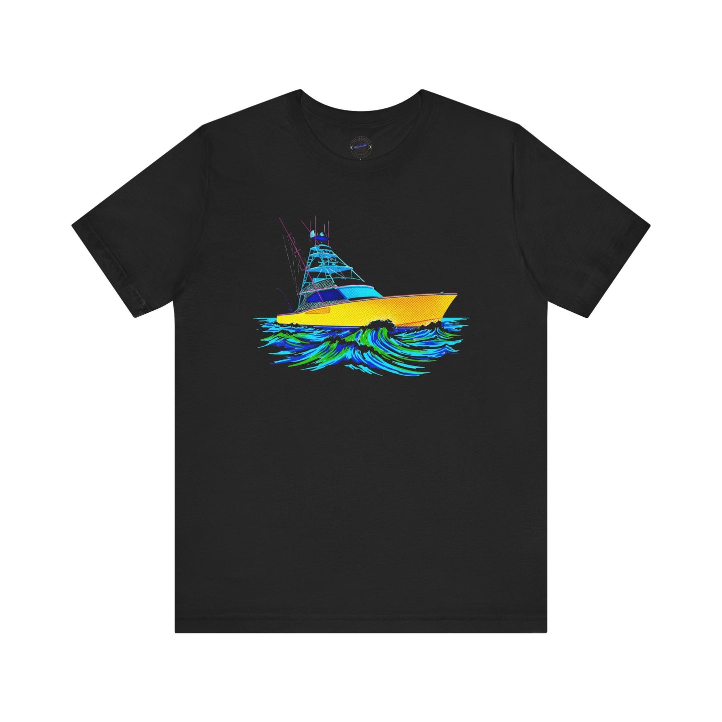 Day Dot Nautical Boat Tee, Summer Shirt, Ocean Graphic T-Shirt, Beach Wear, Sailboat Design, Gift for Sailors, Unisex Jersey Short Sleeve Tee