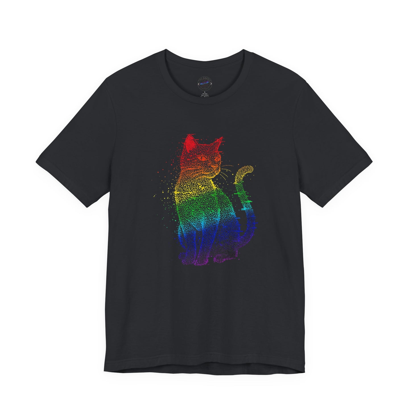 Cat Day Dot style Graphic Tee