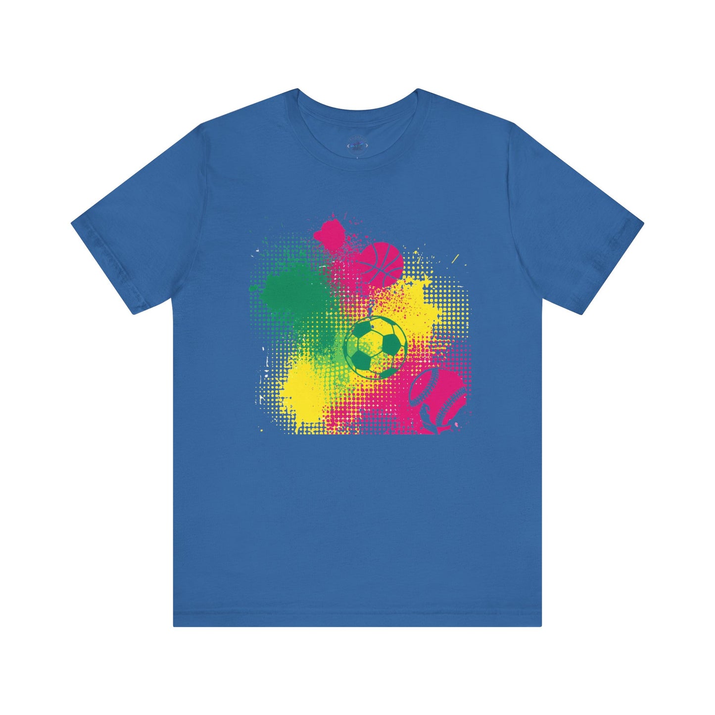 Day Dot Style Vibrant Sports Tee, Unisex Jersey Short Sleeve Shirt, Athletic Wear, Gift for Sports Lovers, Casual Everyday T-Shirt