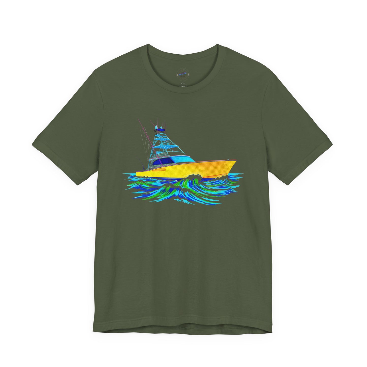 Day Dot Nautical Boat Tee, Summer Shirt, Ocean Graphic T-Shirt, Beach Wear, Sailboat Design, Gift for Sailors, Unisex Jersey Short Sleeve Tee