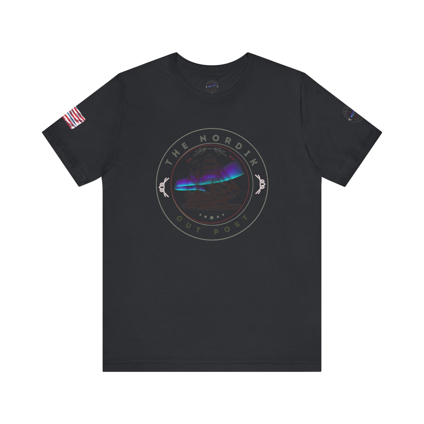 Our Shop Logo Sailor's Dream Short Sleeve Tee | Nautical Graphic T-shirt, Summer Tee, Casual Wear, Gift for Sailors, Coastal Style