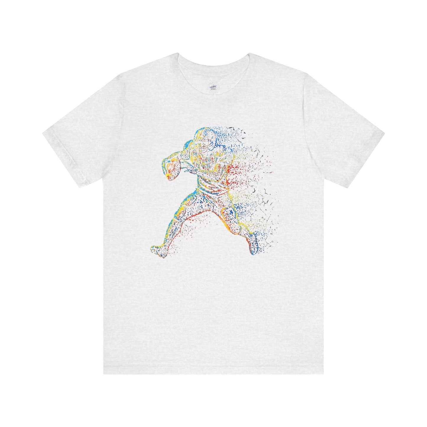 Day Dot Style Colorful Sports Football Action Tee, Perfect for Athletes, Fitness Enthusiasts, Gifts, Casual Wear, Game Day Shirt, Unisex Jersey T-Shirt