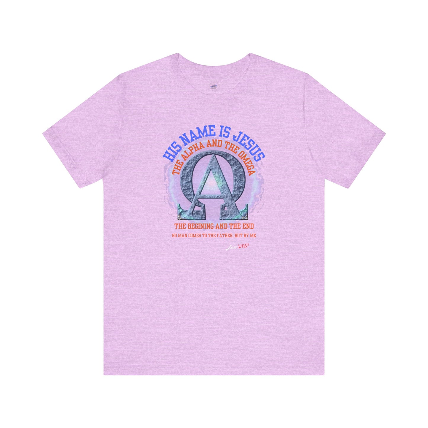 Nordik OutPost-Faith-Based Unisex Jersey Tee | 'His Name is Jesus' Design
