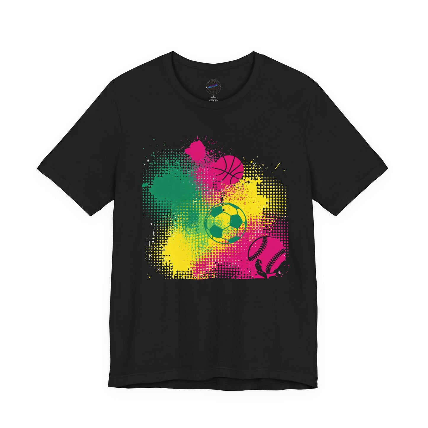 Day Dot Style Vibrant Sports Tee, Unisex Jersey Short Sleeve Shirt, Athletic Wear, Gift for Sports Lovers, Casual Everyday T-Shirt