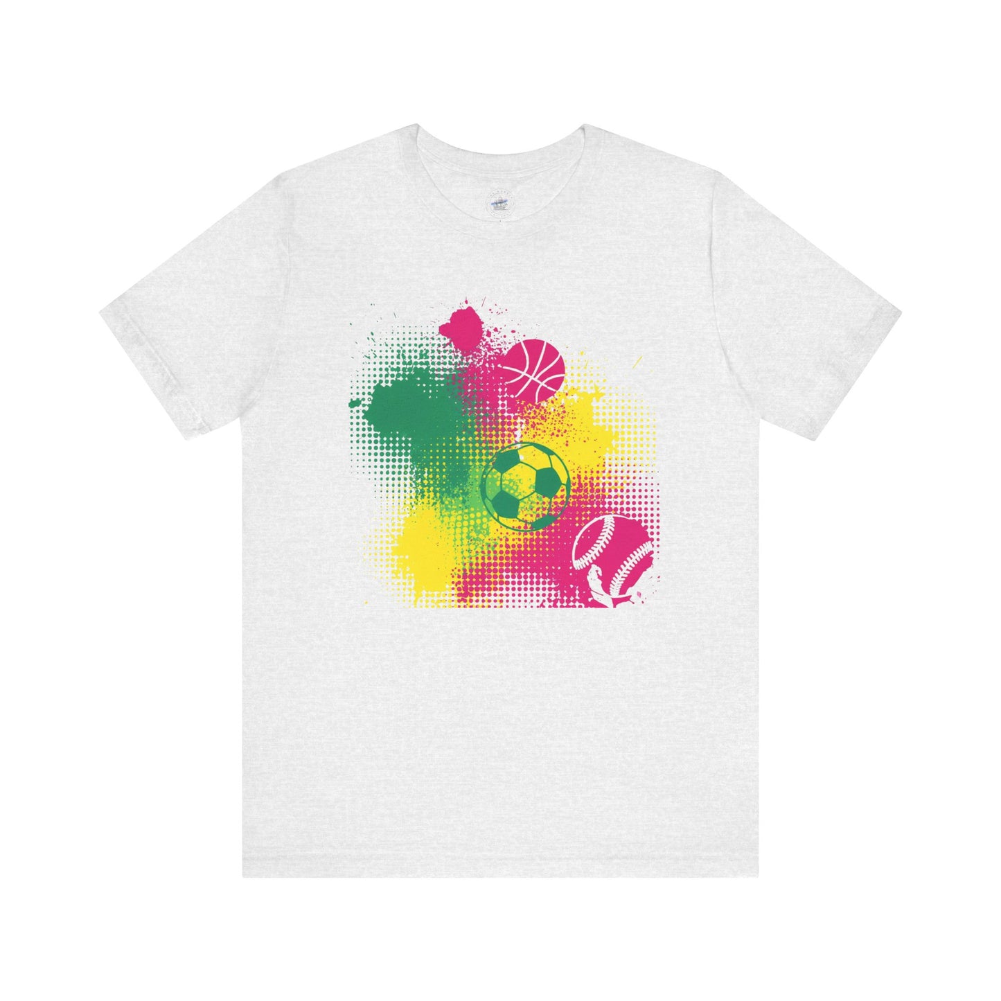 Day Dot Style Vibrant Sports Tee, Unisex Jersey Short Sleeve Shirt, Athletic Wear, Gift for Sports Lovers, Casual Everyday T-Shirt