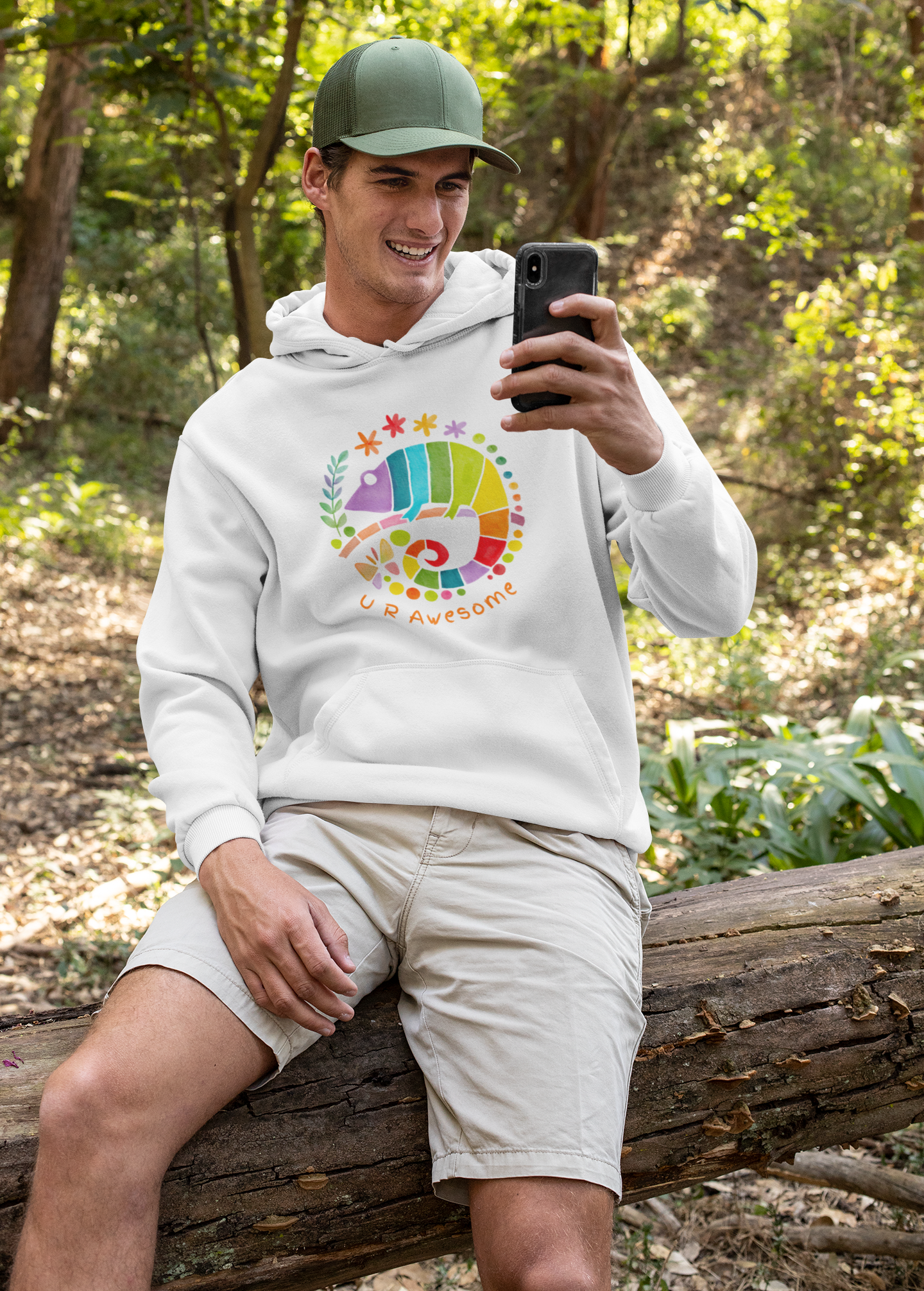 Vibrant Design Unisex Hoodie, Colorful Pullover Sweatshirt, Cozy Gift for Friends, Casual Fashion, Everyday Wear, Holiday Apparel