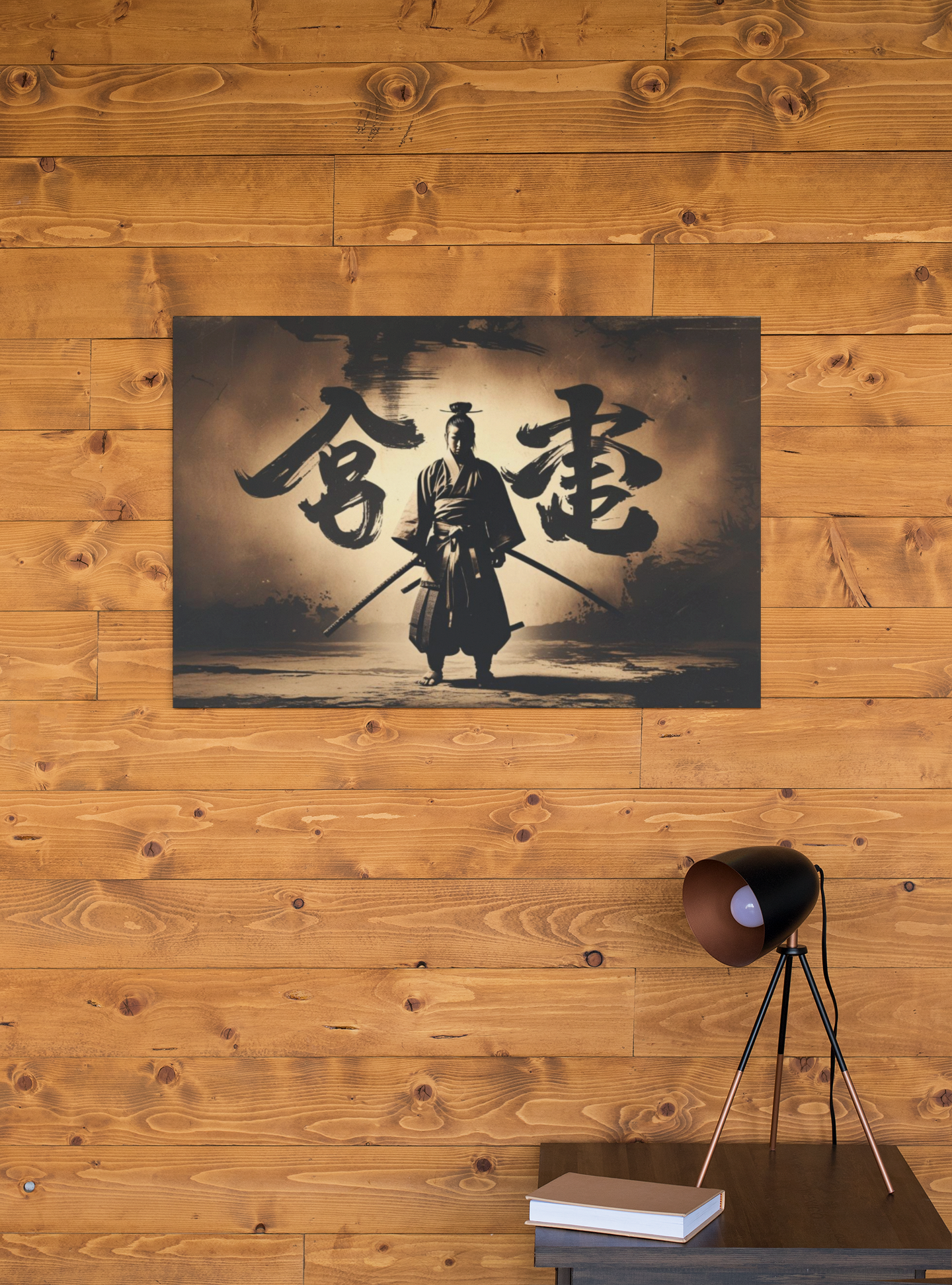 Canvas Print - Samurai Art, Asian Inspired Home Décor