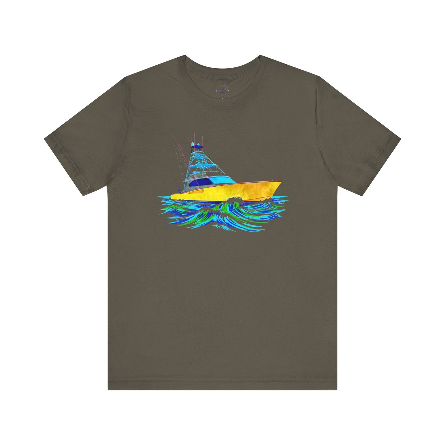 Day Dot Nautical Boat Tee, Summer Shirt, Ocean Graphic T-Shirt, Beach Wear, Sailboat Design, Gift for Sailors, Unisex Jersey Short Sleeve Tee
