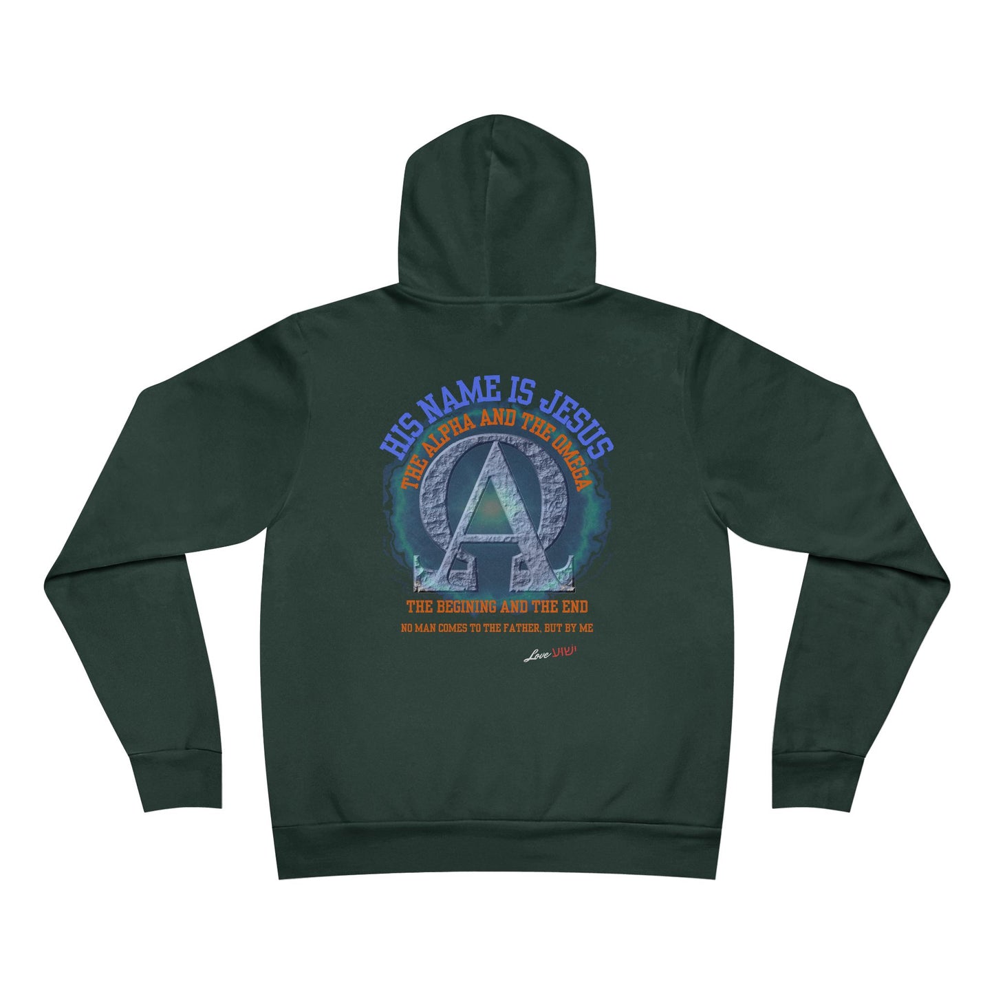 Nordik OutPost-Faith-Inspired Unisex Hoodie with Cross and Sword