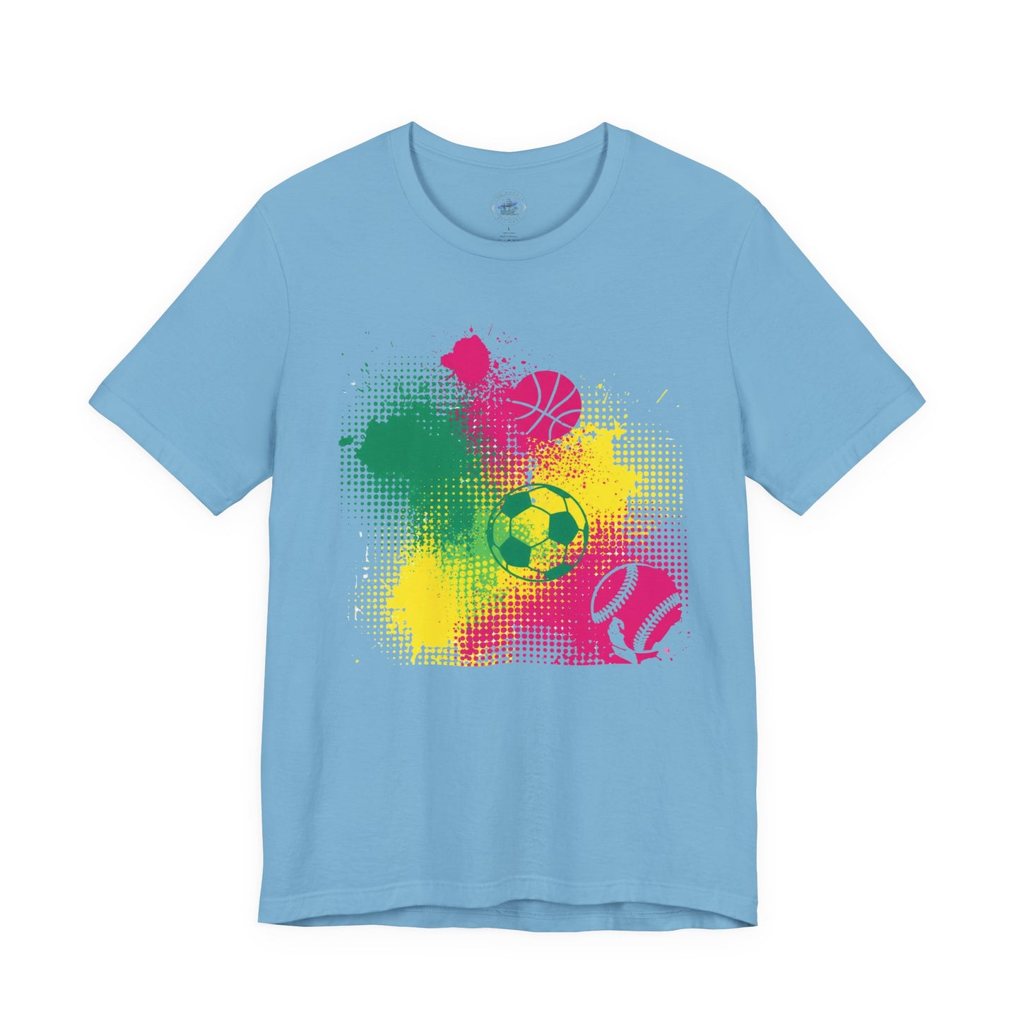 Day Dot Style Vibrant Sports Tee, Unisex Jersey Short Sleeve Shirt, Athletic Wear, Gift for Sports Lovers, Casual Everyday T-Shirt