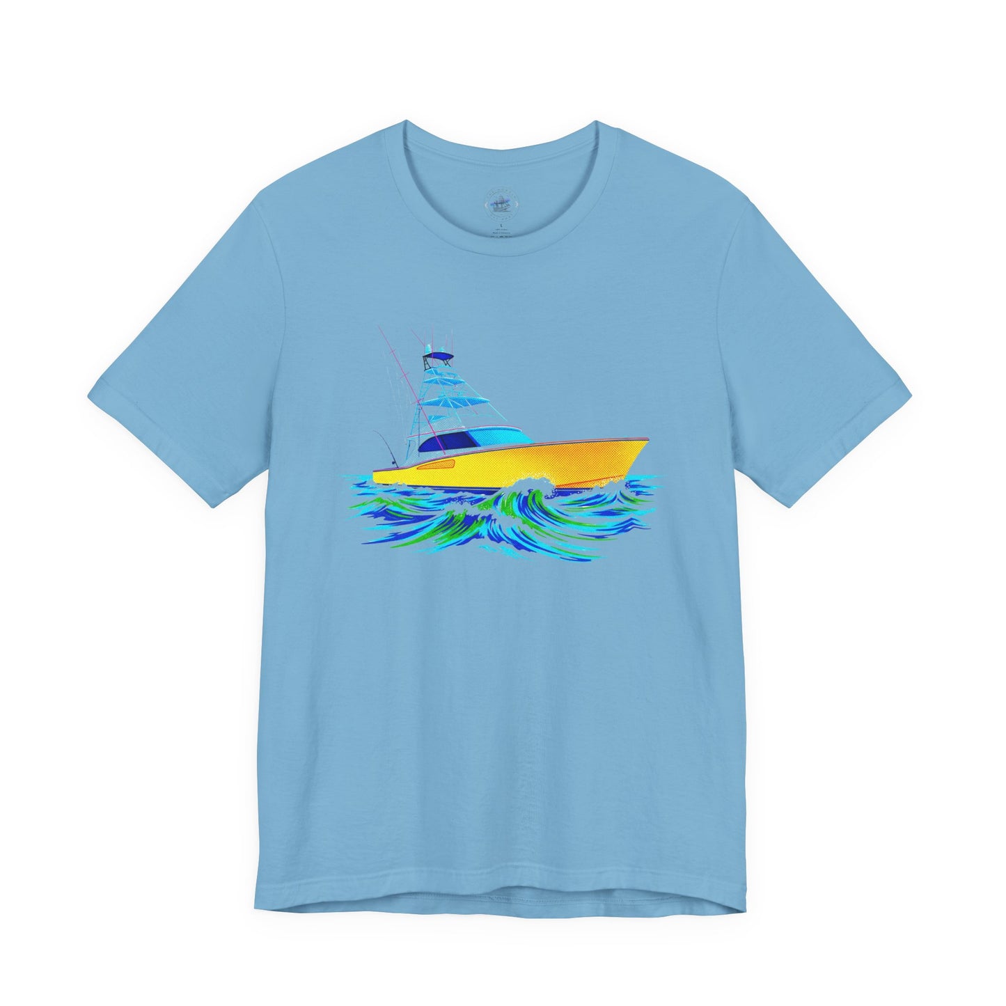 Day Dot Nautical Boat Tee, Summer Shirt, Ocean Graphic T-Shirt, Beach Wear, Sailboat Design, Gift for Sailors, Unisex Jersey Short Sleeve Tee
