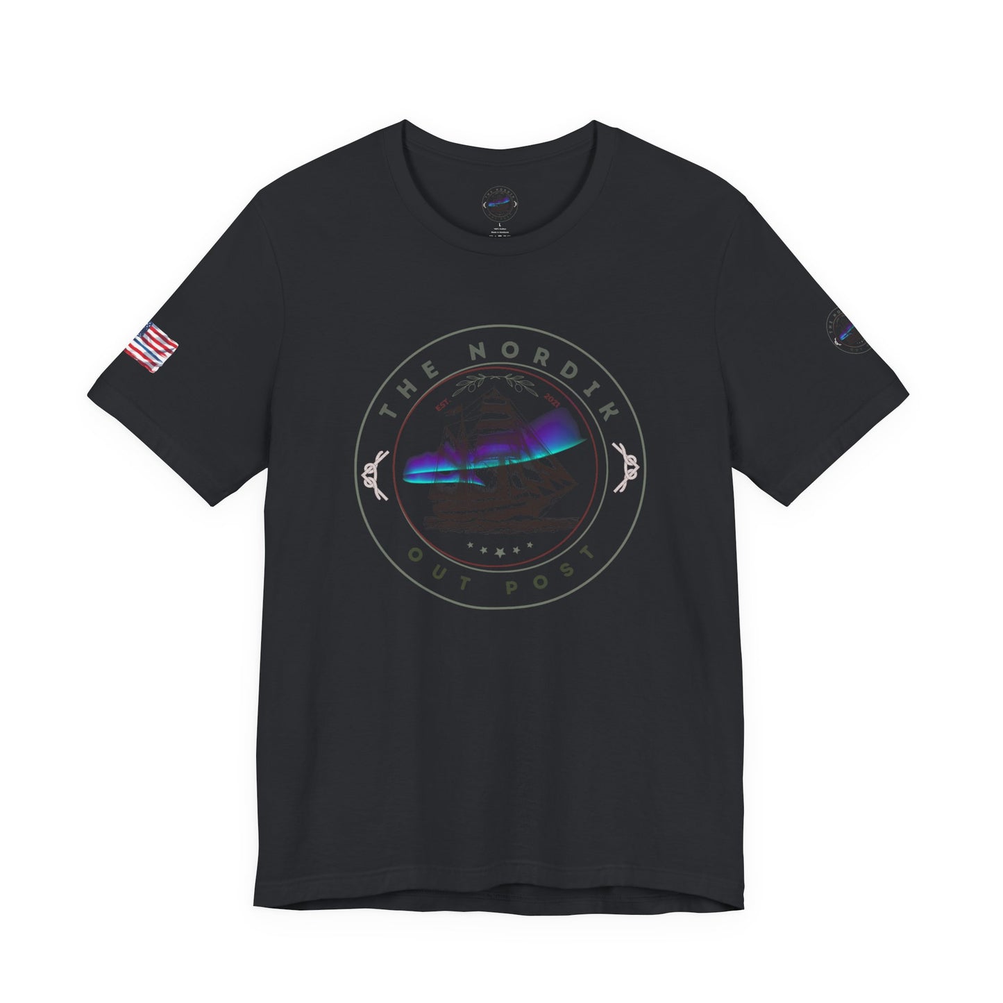 Our Shop Logo Sailor's Dream Short Sleeve Tee | Nautical Graphic T-shirt, Summer Tee, Casual Wear, Gift for Sailors, Coastal Style