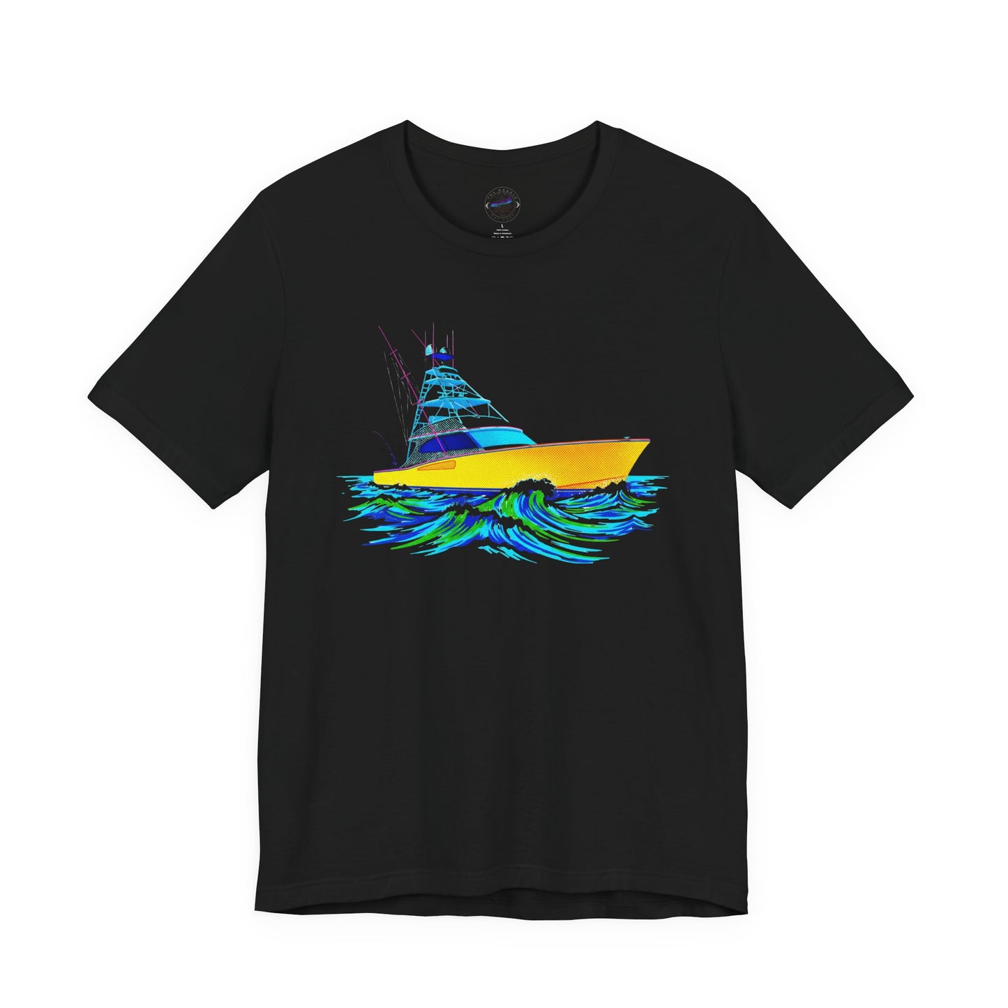 Day Dot Nautical Boat Tee, Summer Shirt, Ocean Graphic T-Shirt, Beach Wear, Sailboat Design, Gift for Sailors, Unisex Jersey Short Sleeve Tee