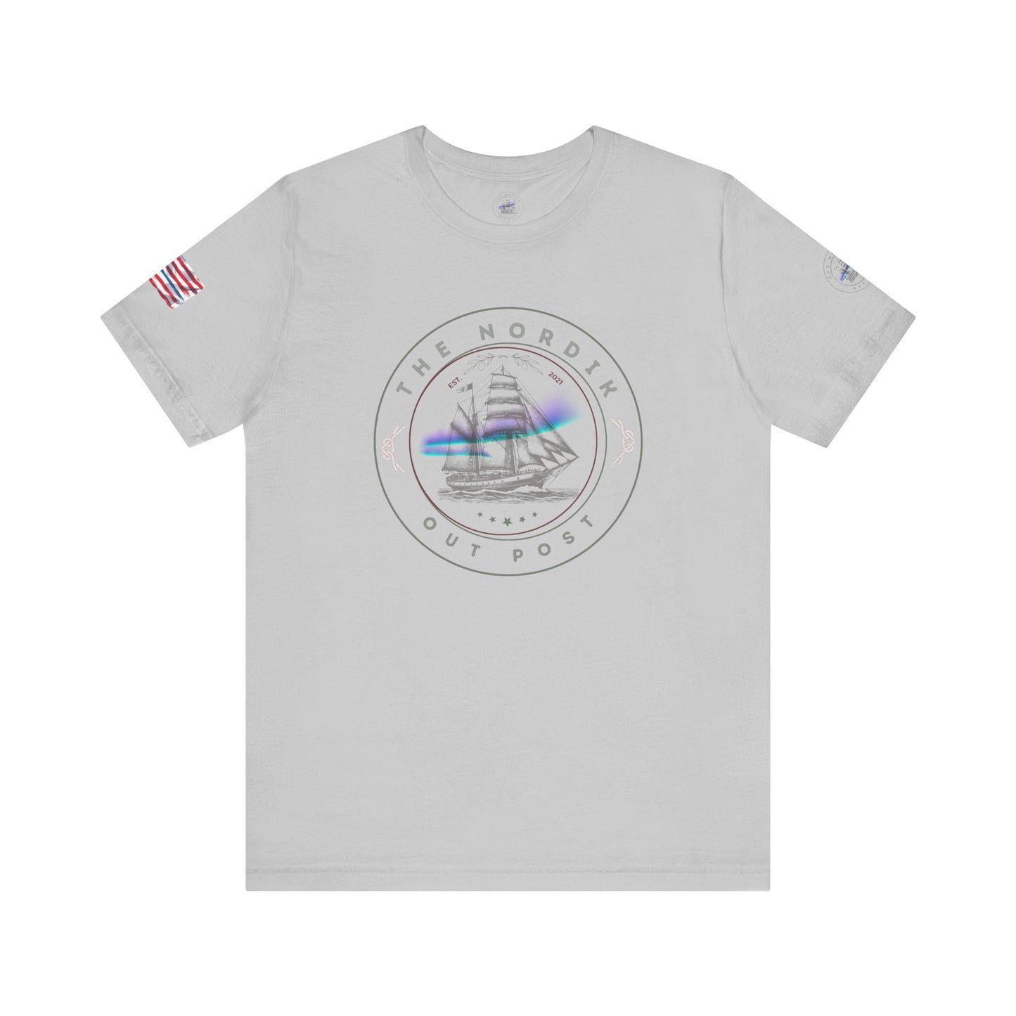 Our Shop Logo Sailor's Dream Short Sleeve Tee | Nautical Graphic T-shirt, Summer Tee, Casual Wear, Gift for Sailors, Coastal Style