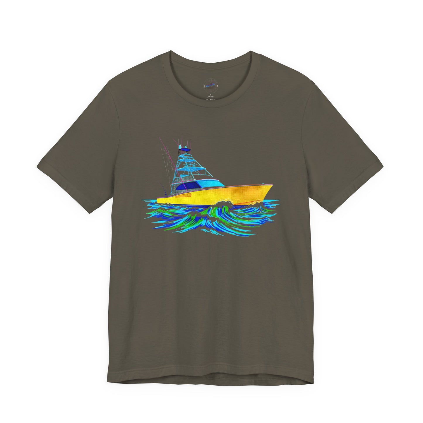 Day Dot Nautical Boat Tee, Summer Shirt, Ocean Graphic T-Shirt, Beach Wear, Sailboat Design, Gift for Sailors, Unisex Jersey Short Sleeve Tee