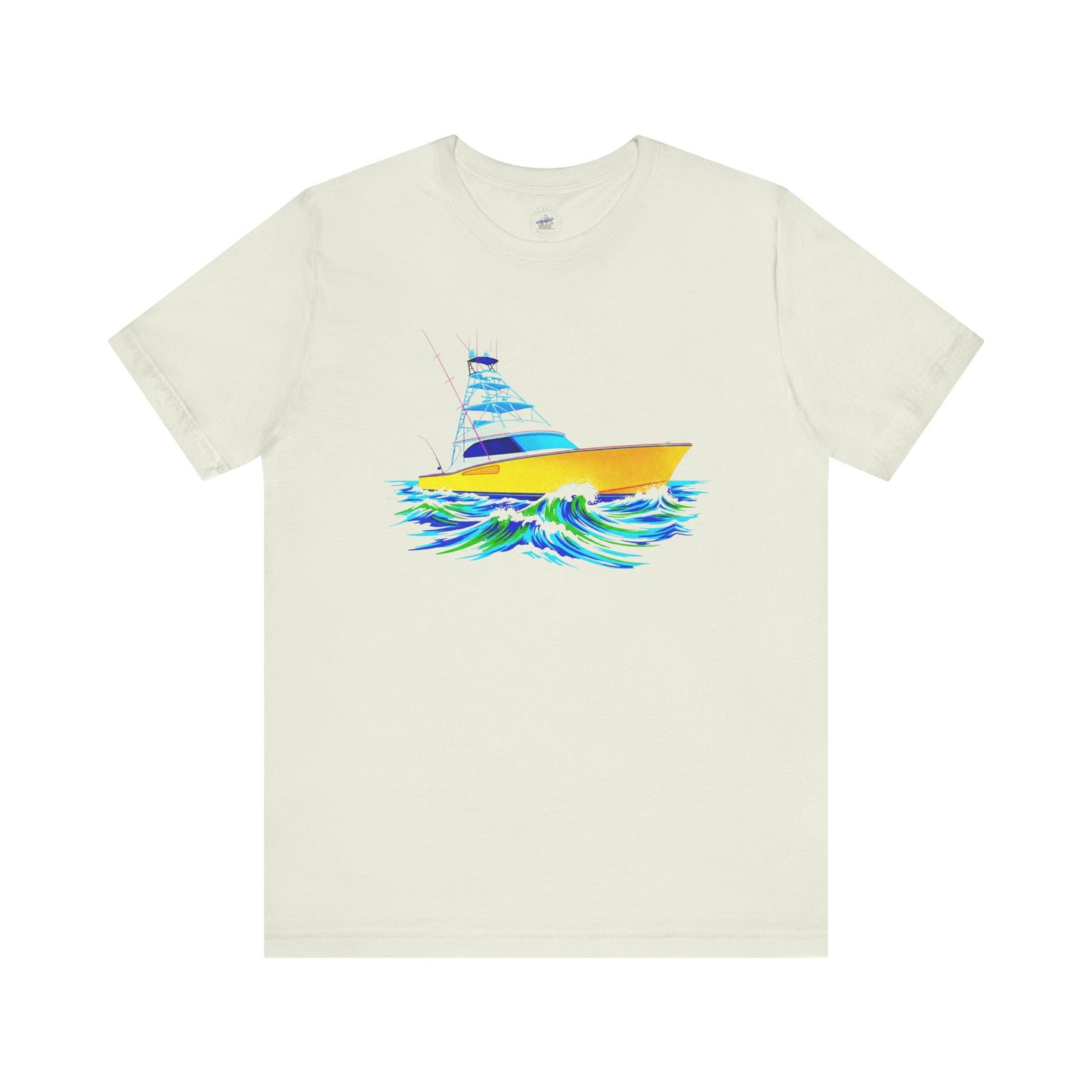 Day Dot Nautical Boat Tee, Summer Shirt, Ocean Graphic T-Shirt, Beach Wear, Sailboat Design, Gift for Sailors, Unisex Jersey Short Sleeve Tee