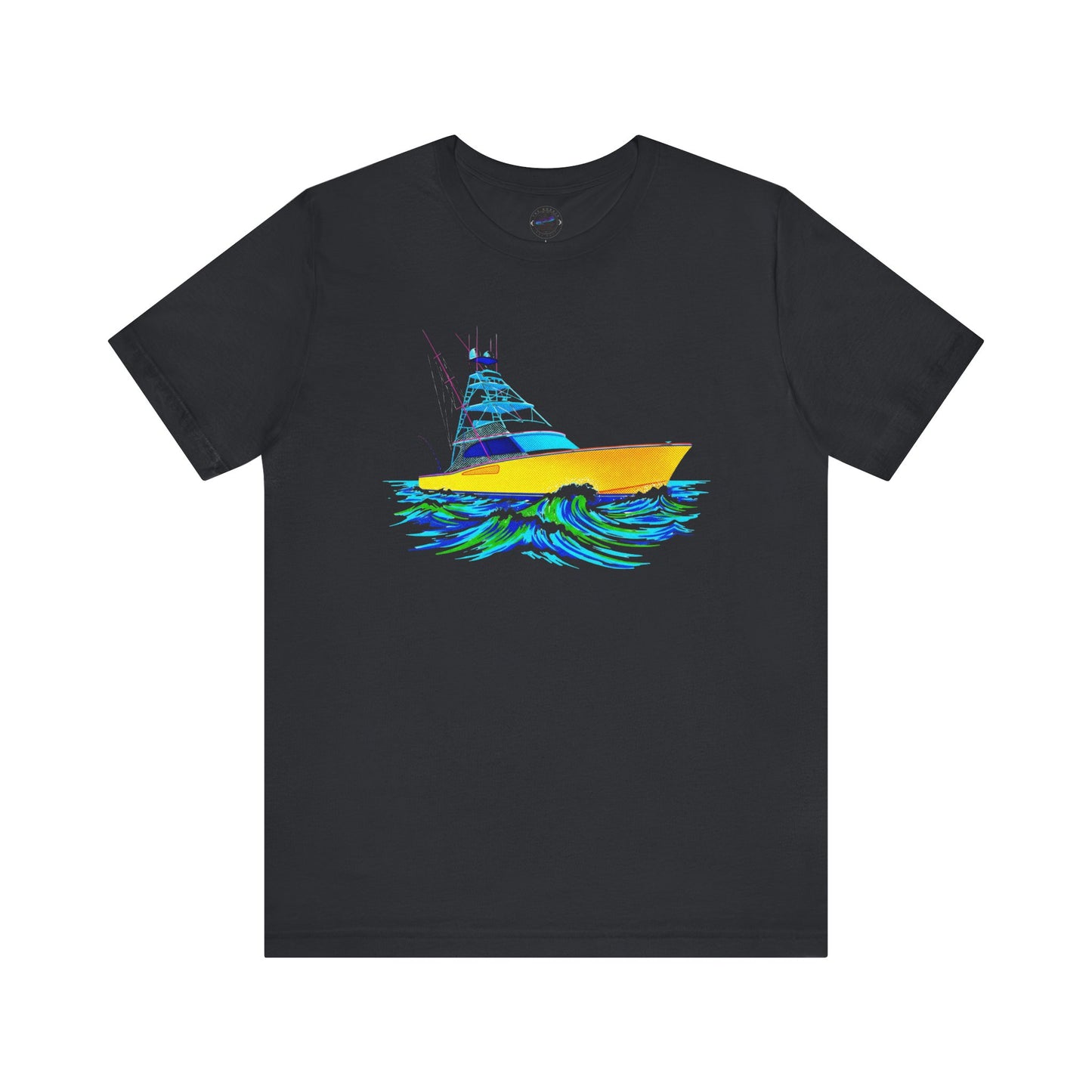 Day Dot Nautical Boat Tee, Summer Shirt, Ocean Graphic T-Shirt, Beach Wear, Sailboat Design, Gift for Sailors, Unisex Jersey Short Sleeve Tee