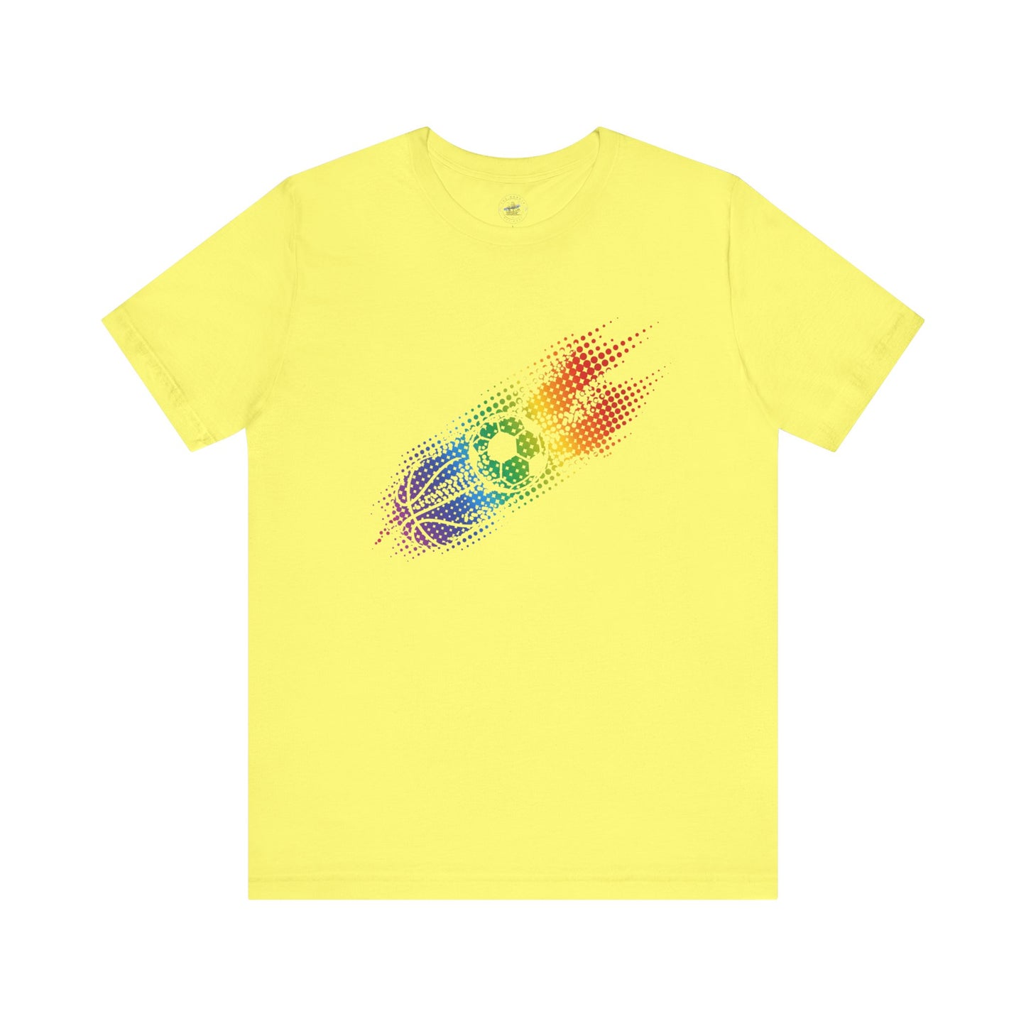 Multi-Sports Rainbow Day Dot Sports Tee, Unisex Tee for Athletes, Fun Gift for Sports Lovers, Ideal for Pride Events, Casual Wear