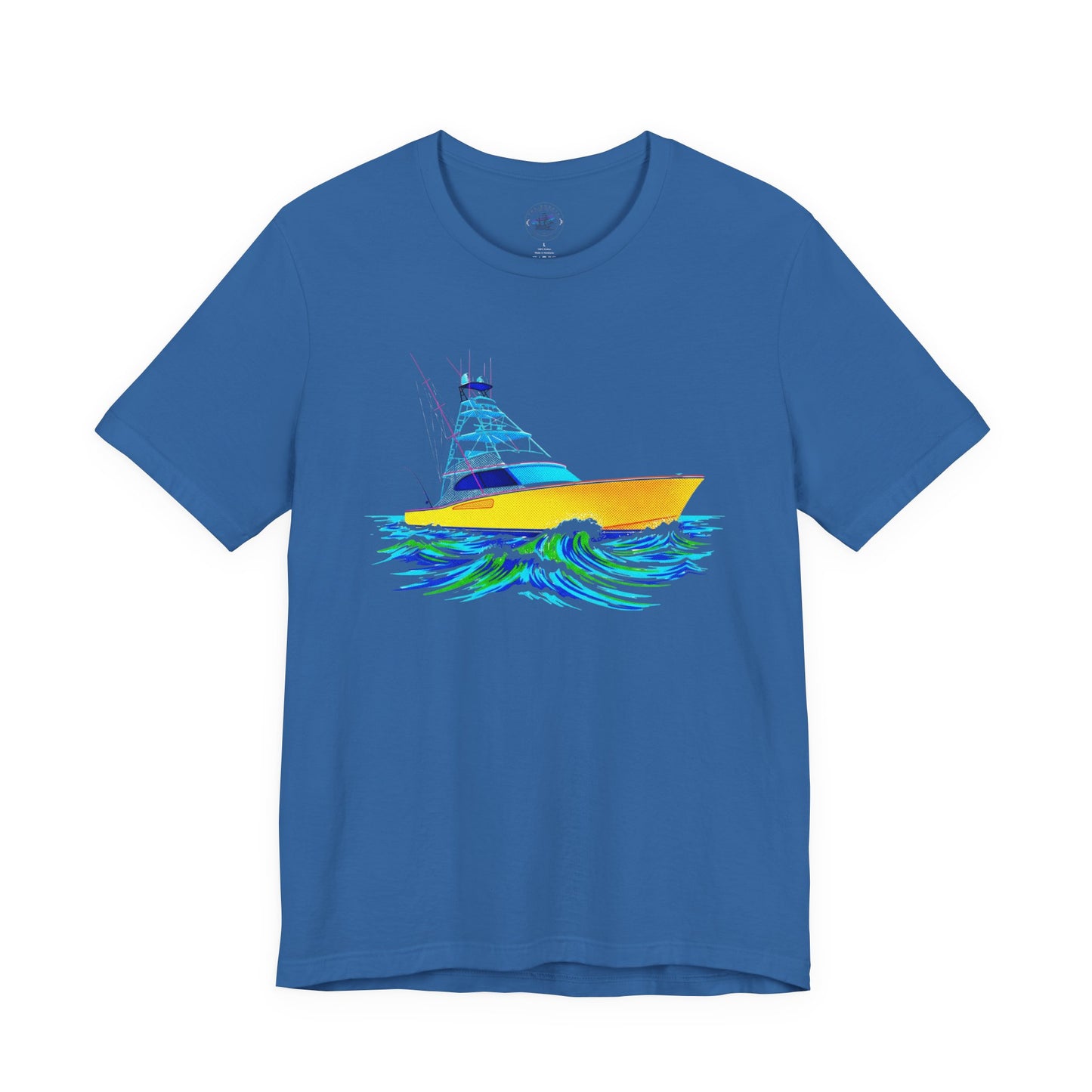 Day Dot Nautical Boat Tee, Summer Shirt, Ocean Graphic T-Shirt, Beach Wear, Sailboat Design, Gift for Sailors, Unisex Jersey Short Sleeve Tee