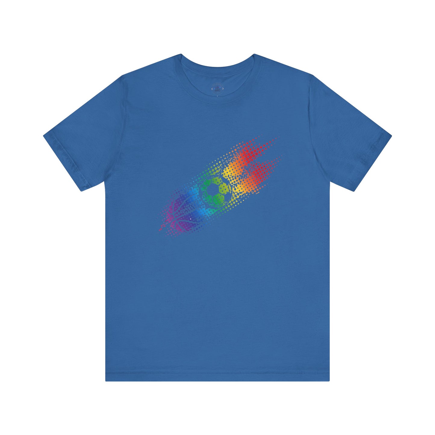 Multi-Sports Rainbow Day Dot Sports Tee, Unisex Tee for Athletes, Fun Gift for Sports Lovers, Ideal for Pride Events, Casual Wear