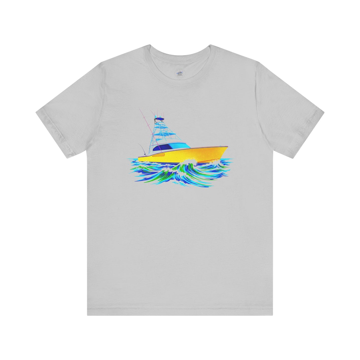 Day Dot Nautical Boat Tee, Summer Shirt, Ocean Graphic T-Shirt, Beach Wear, Sailboat Design, Gift for Sailors, Unisex Jersey Short Sleeve Tee
