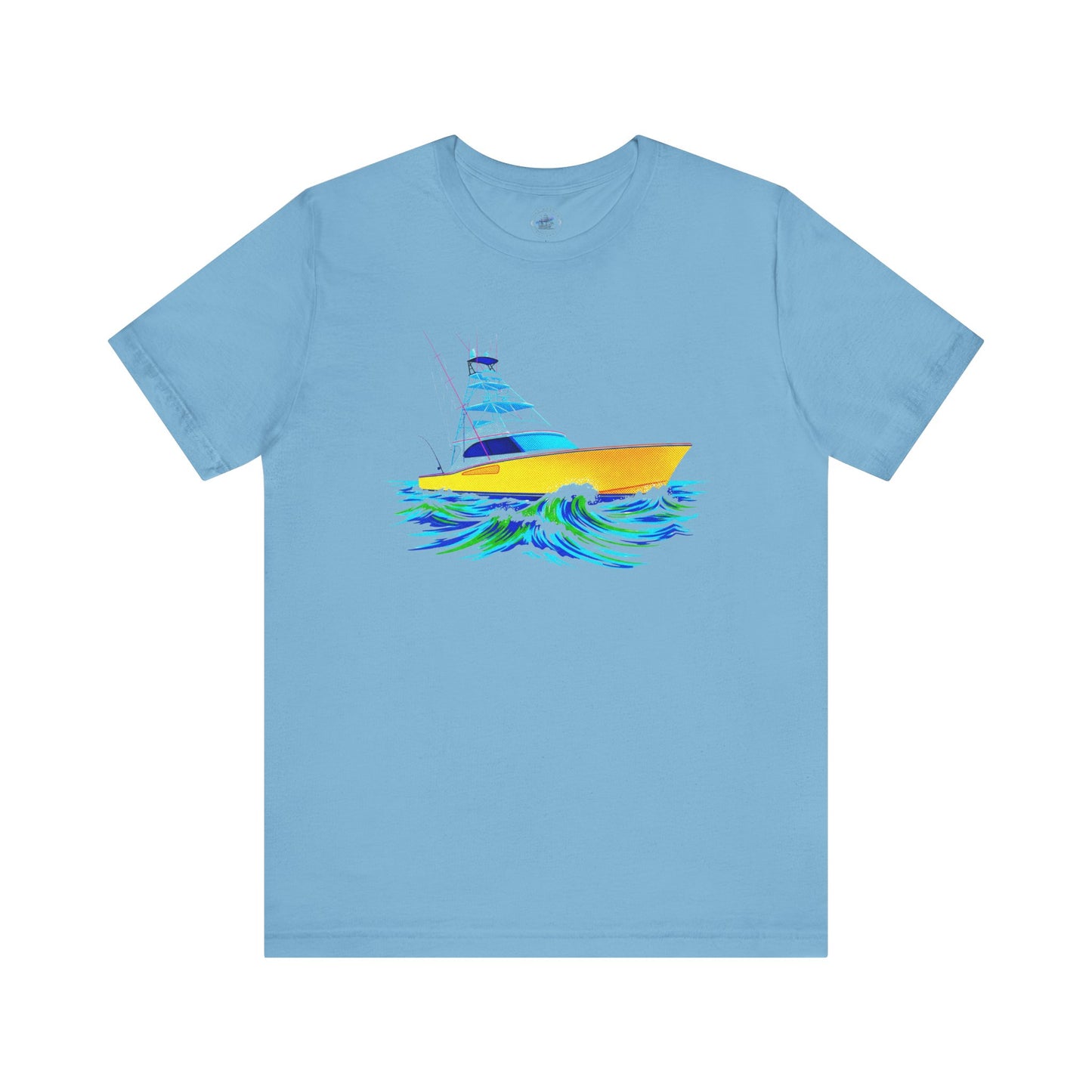 Day Dot Nautical Boat Tee, Summer Shirt, Ocean Graphic T-Shirt, Beach Wear, Sailboat Design, Gift for Sailors, Unisex Jersey Short Sleeve Tee