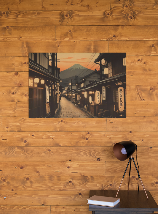 Canvas Print - Serene Mount Fugi Japanese Landscape Art - Home Decor