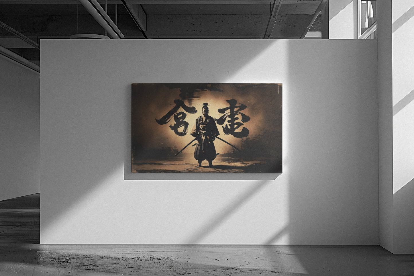 Canvas Print - Samurai Art, Asian Inspired Home Décor