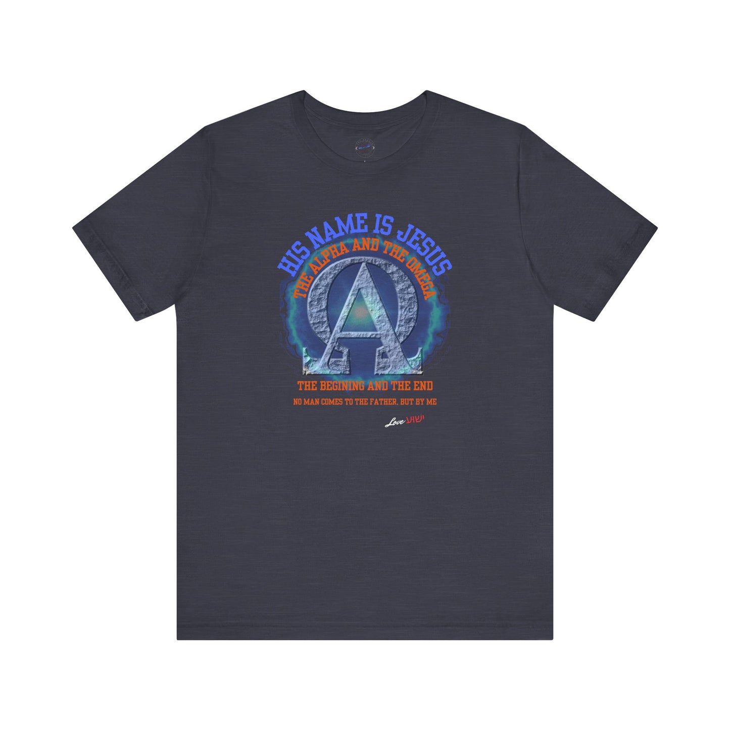 Nordik OutPost-Faith-Based Unisex Jersey Tee | 'His Name is Jesus' Design