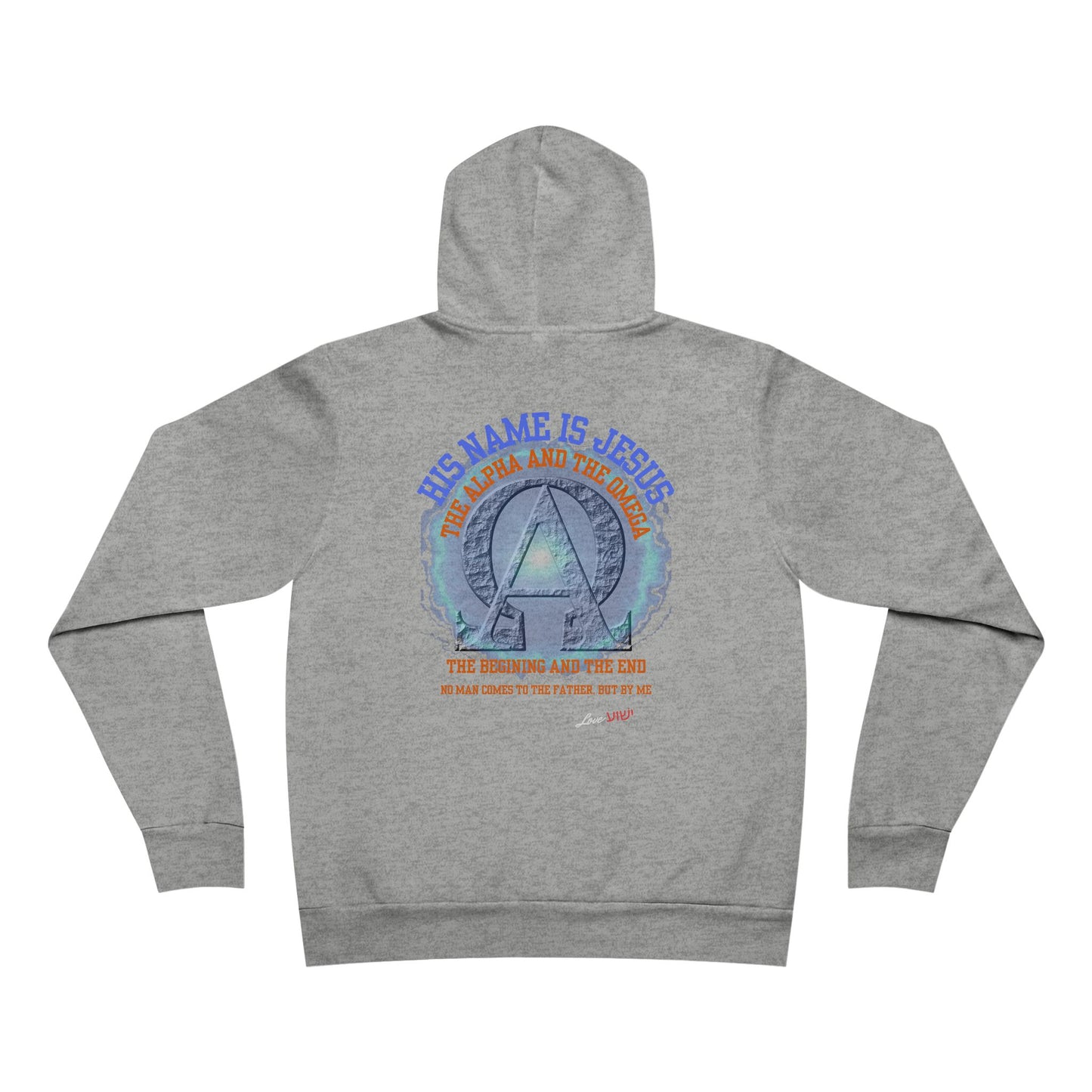 Nordik OutPost-Faith-Inspired Unisex Hoodie with Cross and Sword