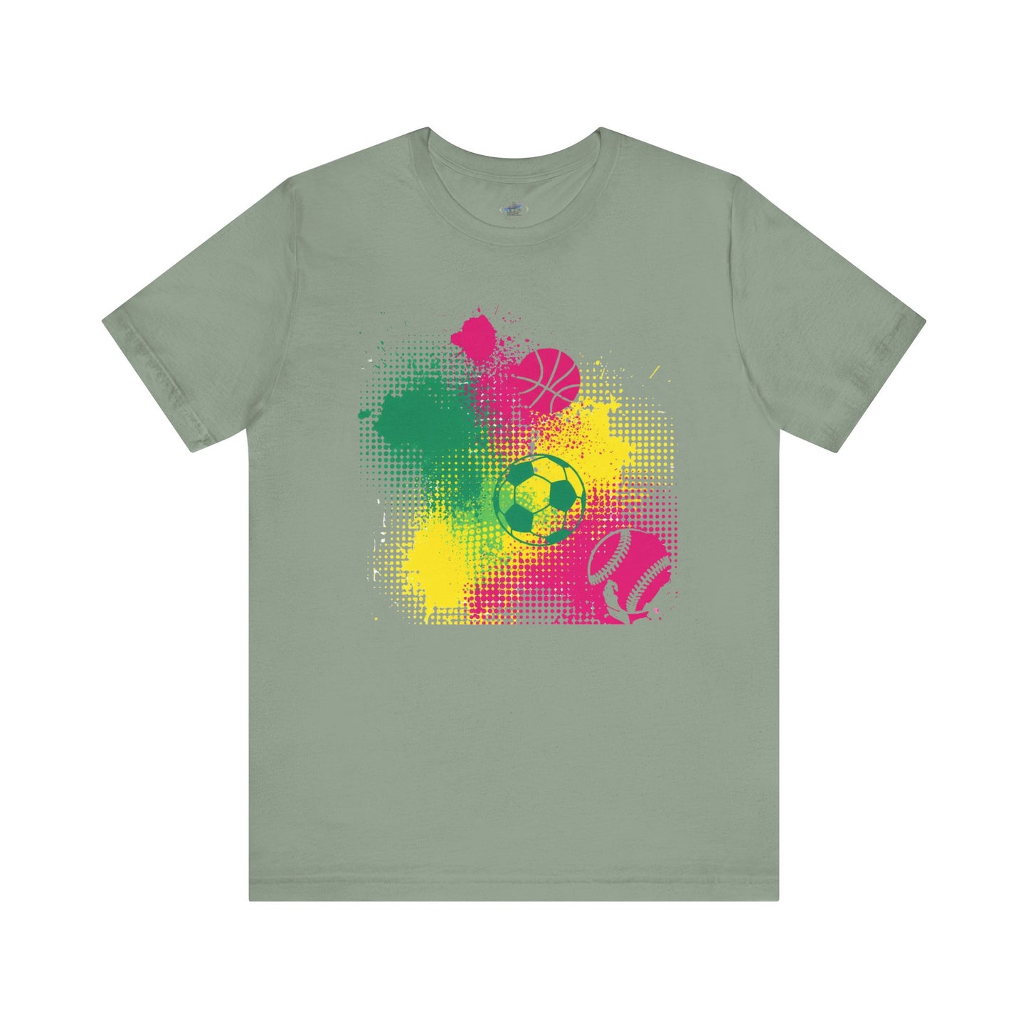 Day Dot Style Vibrant Sports Tee, Unisex Jersey Short Sleeve Shirt, Athletic Wear, Gift for Sports Lovers, Casual Everyday T-Shirt