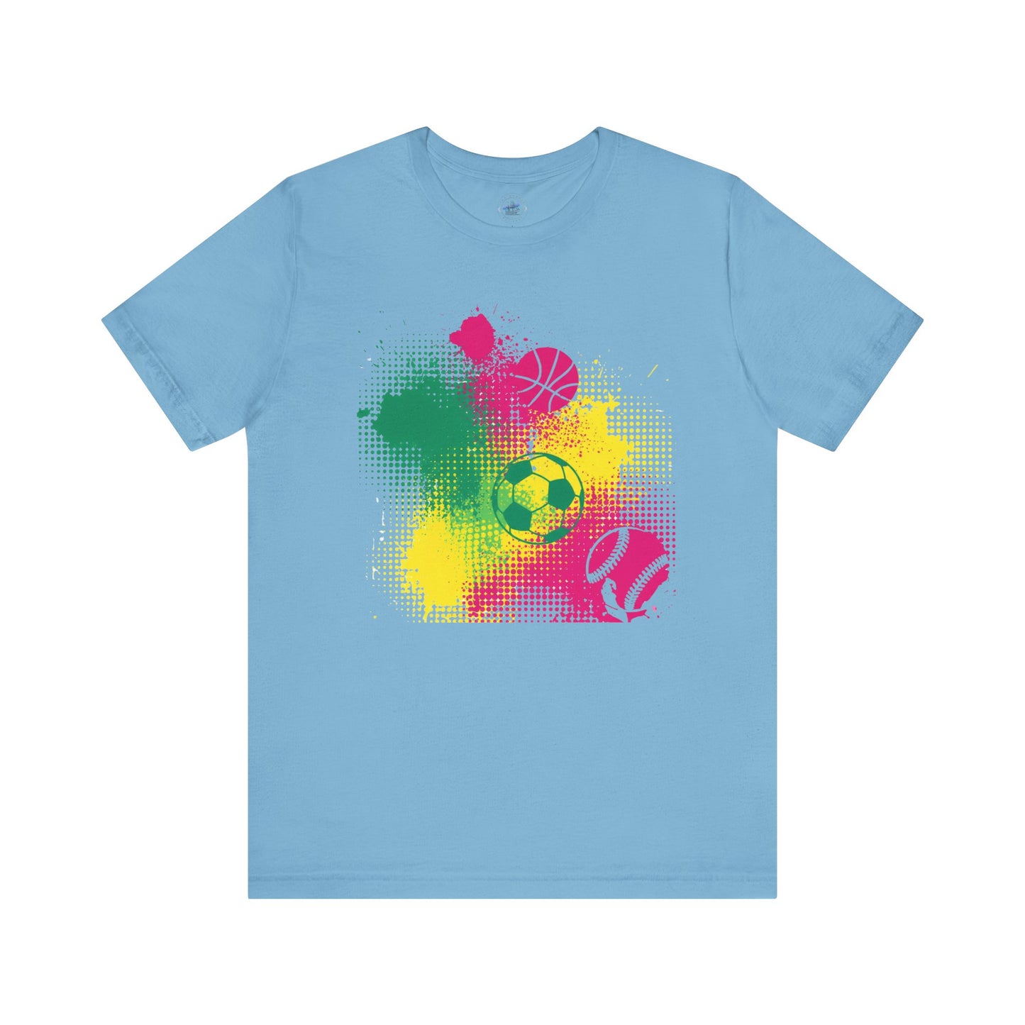 Day Dot Style Vibrant Sports Tee, Unisex Jersey Short Sleeve Shirt, Athletic Wear, Gift for Sports Lovers, Casual Everyday T-Shirt