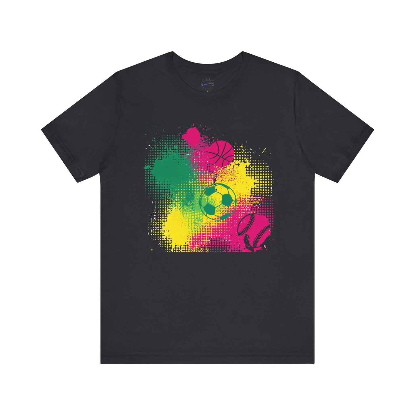 Day Dot Style Vibrant Sports Tee, Unisex Jersey Short Sleeve Shirt, Athletic Wear, Gift for Sports Lovers, Casual Everyday T-Shirt