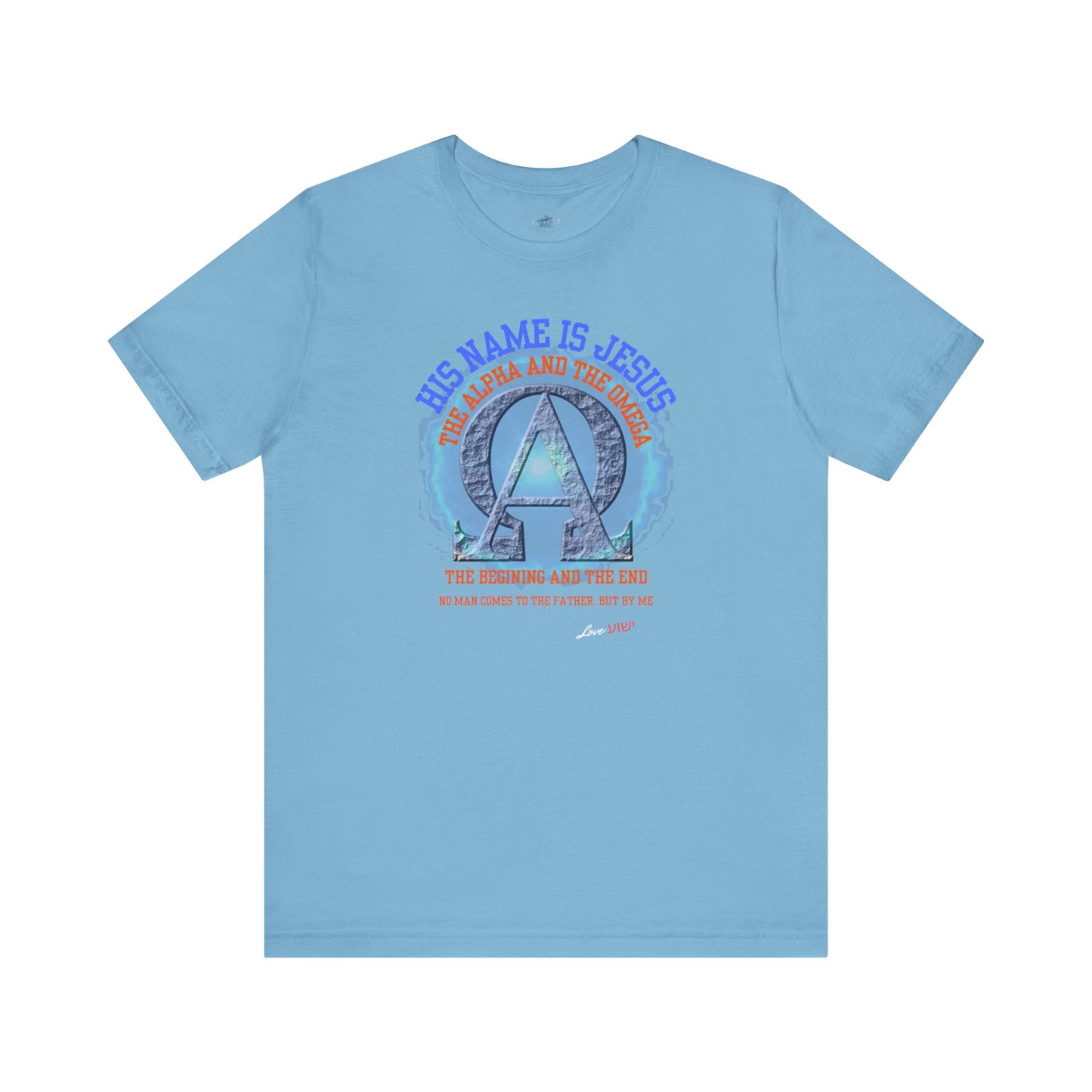 Nordik OutPost-Faith-Based Unisex Jersey Tee | 'His Name is Jesus' Design