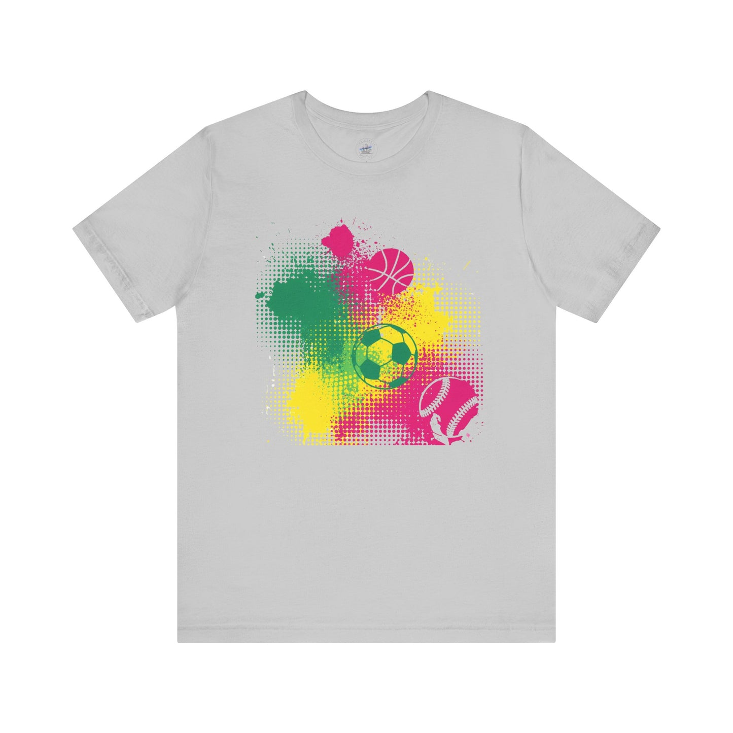 Day Dot Style Vibrant Sports Tee, Unisex Jersey Short Sleeve Shirt, Athletic Wear, Gift for Sports Lovers, Casual Everyday T-Shirt